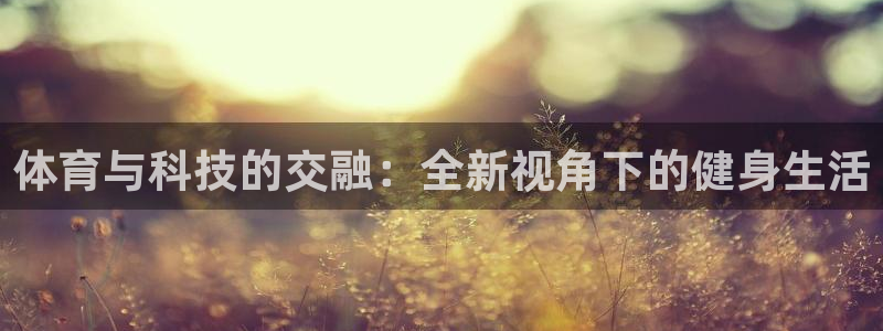 雨燕360体育在线直播手机版：体育与科技的交融：全新视角下的健身生活